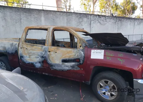 2017 Chevrolet Silverado 1500 1Lt из США, поврежденный, VIN 3GCPCREC7HG405034